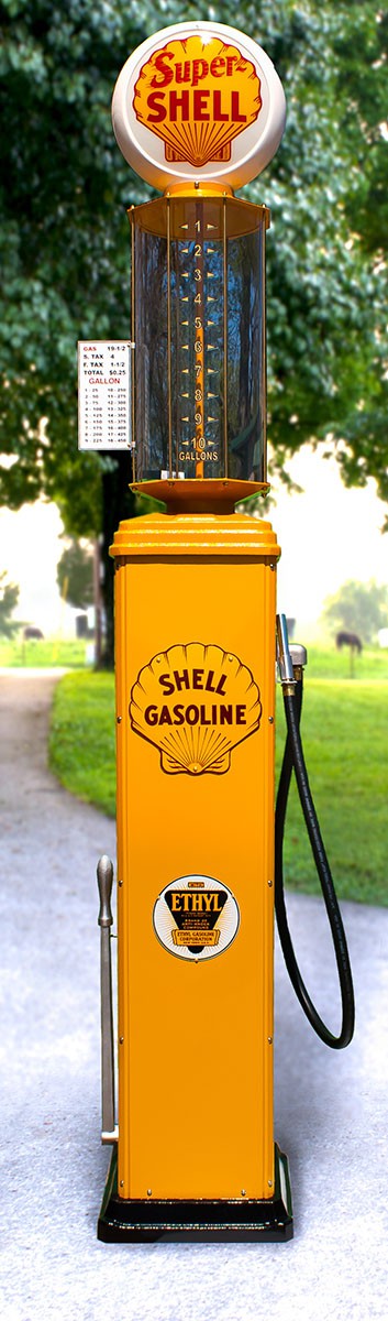 Full Visible Gas Pump Replica